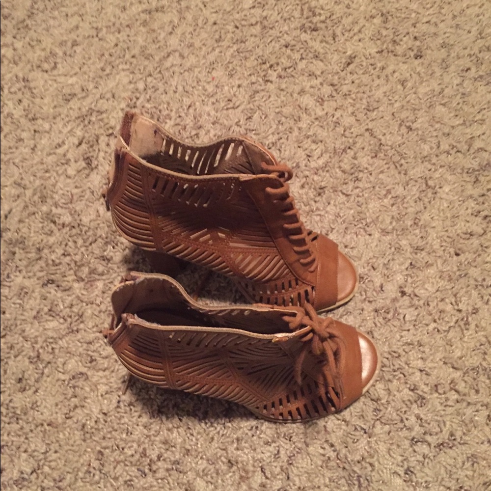 Dark brown heels